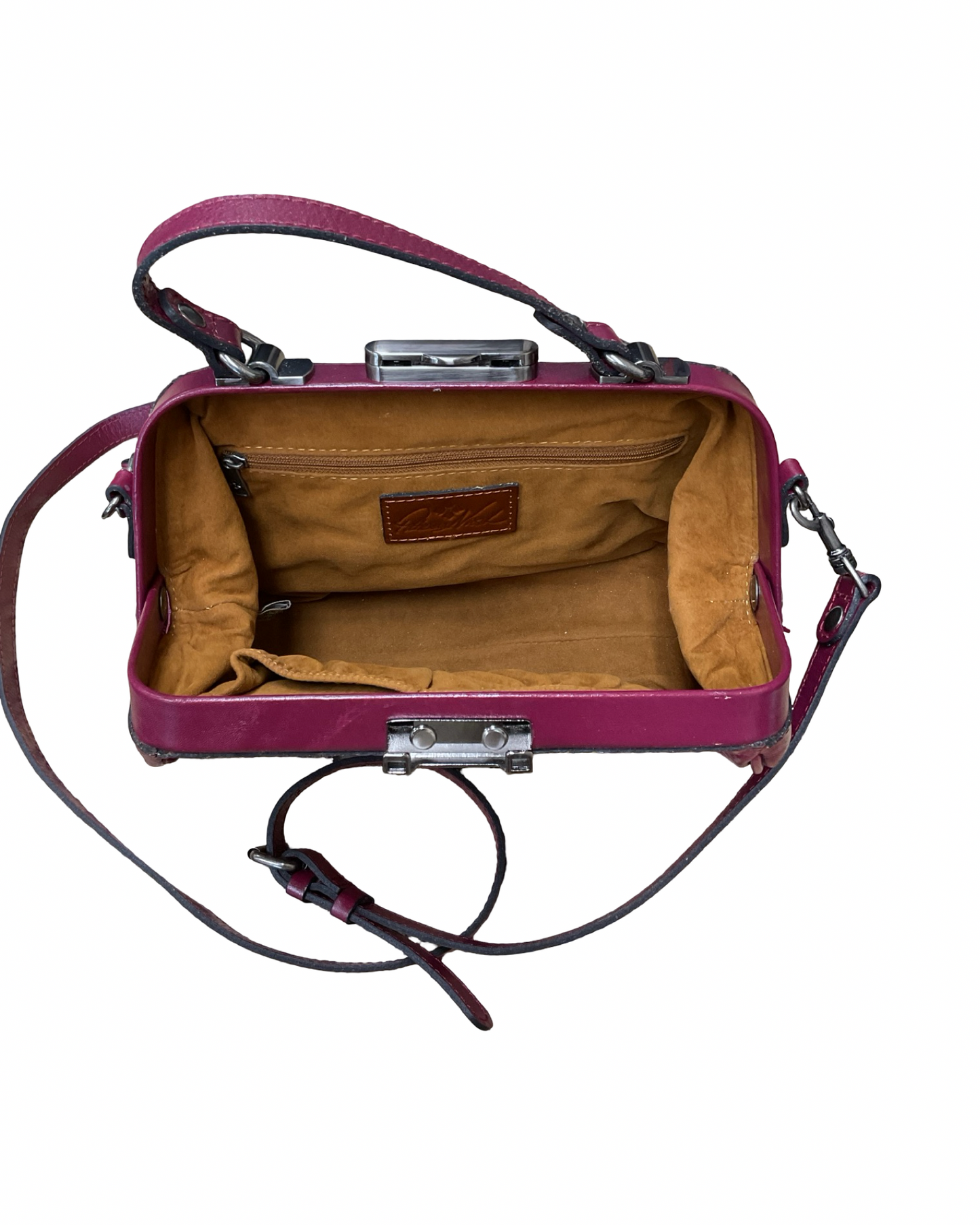 Crossbody Designer By Patricia Nash In Purple, Size:Medium