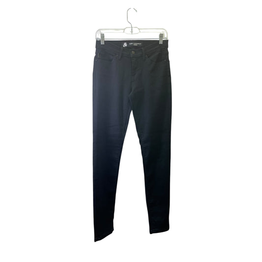 Jeans Designer By Karl Lagerfeld In Black, Size:4