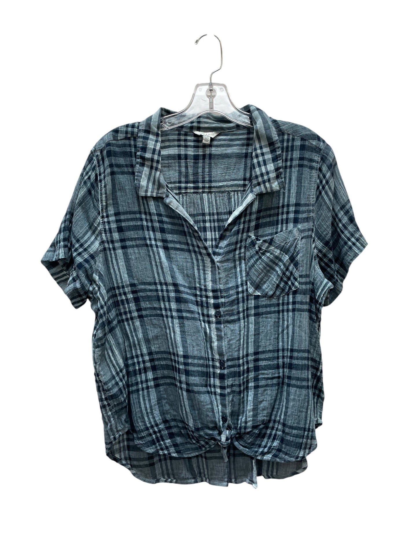 Top Ss By Lucky Brand In Blue, Size:Xl
