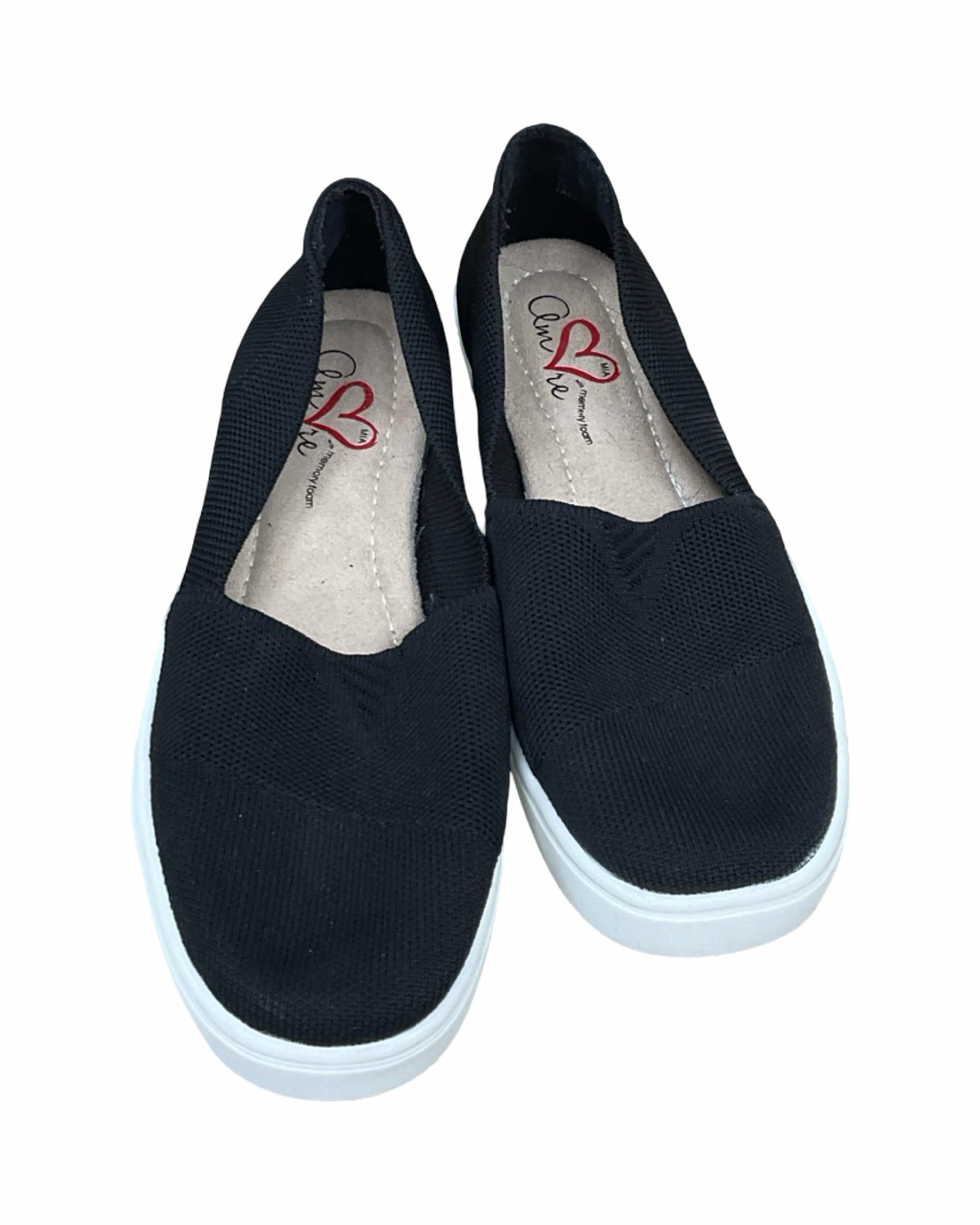 Shoes Flats By Clothes Mentor In Black, Size:7