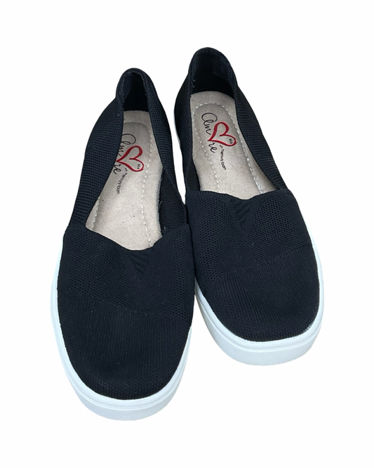 Shoes Flats By Clothes Mentor In Black, Size:7