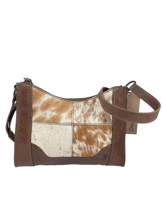 Crossbody Designer By Frye In Animal Print, Size:Medium
