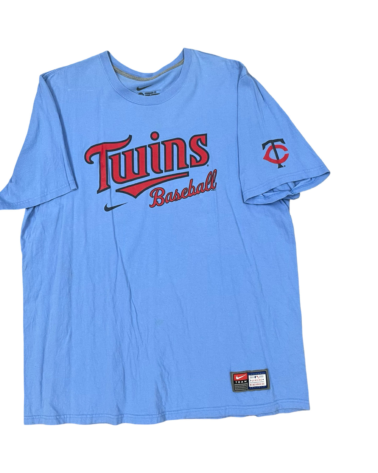 Top Ss By Nike In Blue, Size:2X