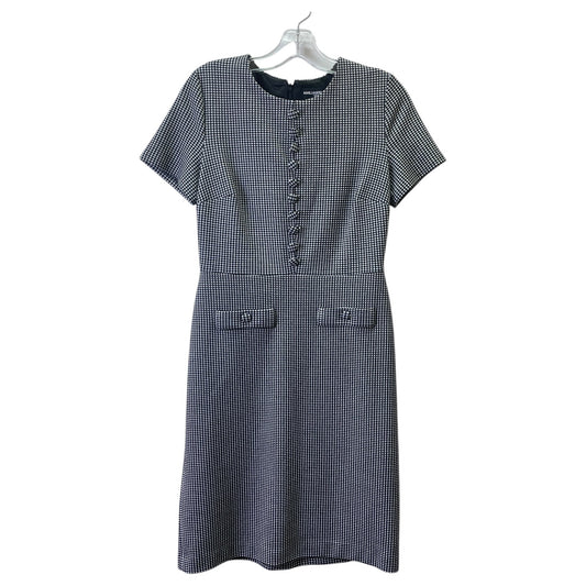 Dress Designer By Karl Lagerfeld In Black & White, Size:6