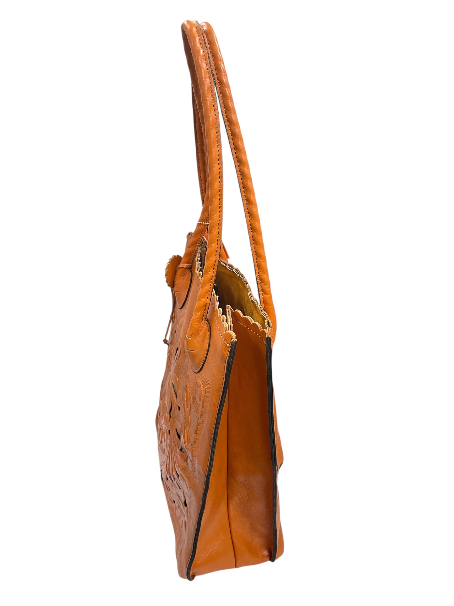 Tote Designer By Patricia Nash In Brown, Size:Large