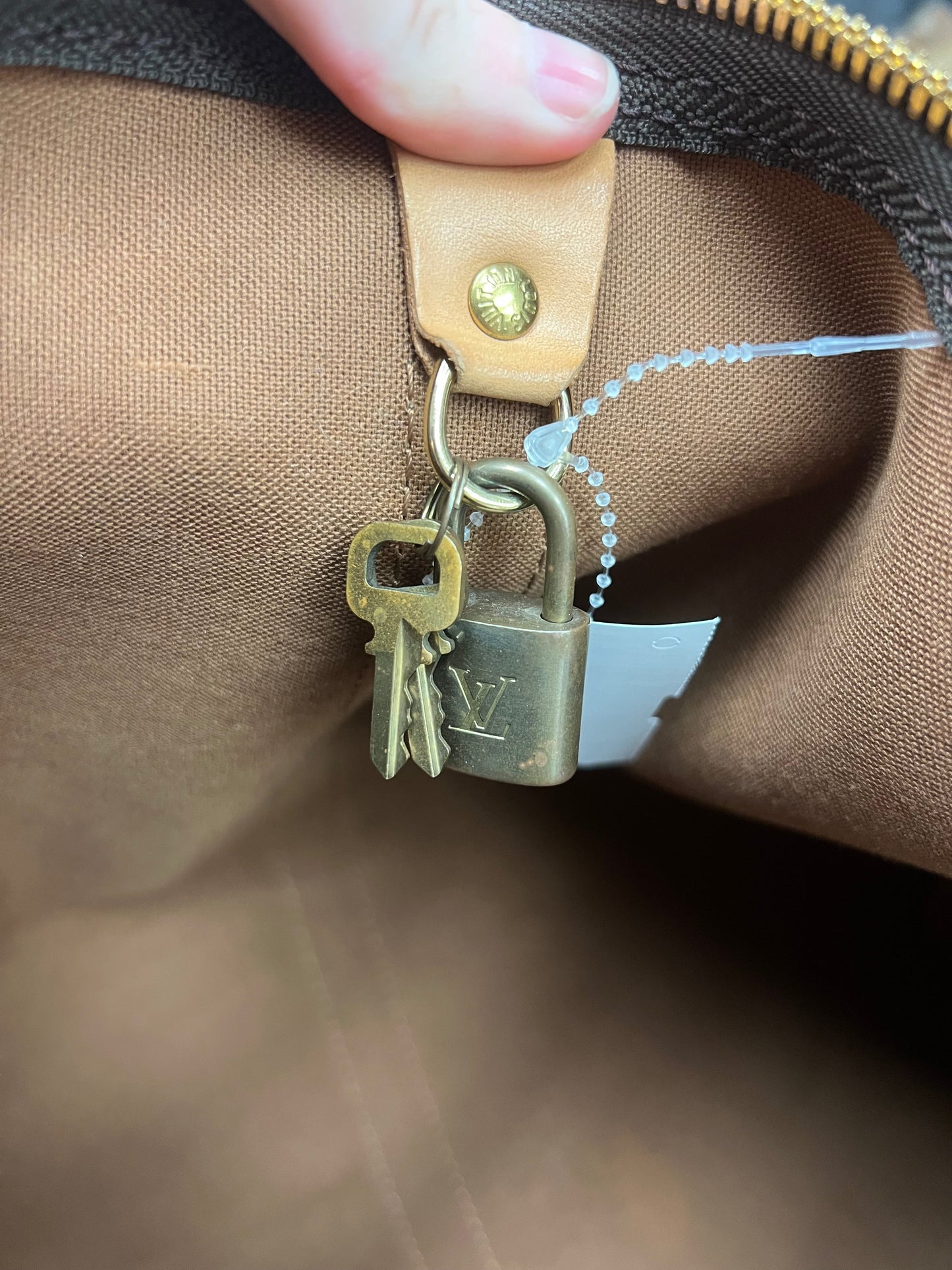 DUFFLE AND WEEKENDER LUXURY DESIGNER by LOUIS VUITTON In BROWN, Size: LARGE