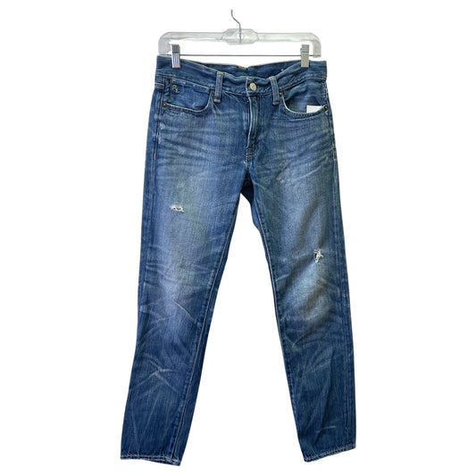 Jeans Boyfriend By Polo Ralph Lauren In Blue Denim, Size:2