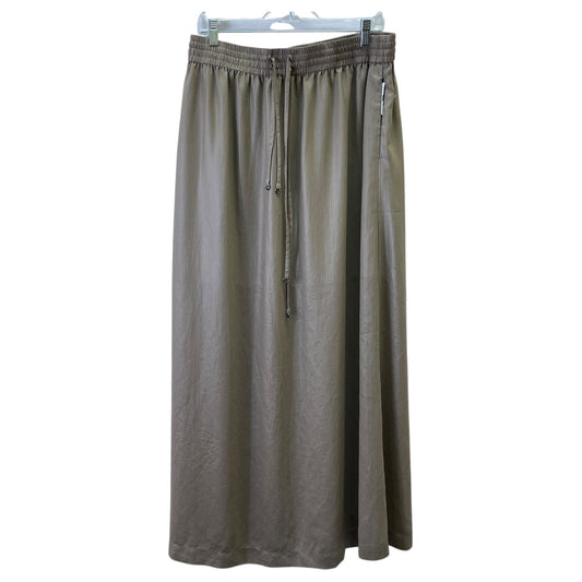 Skirt Maxi By Kenneth Cole In Gold, Size:M