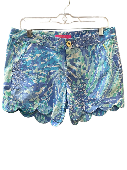 Shorts Designer By Lilly Pulitzer In Blue, Size:8