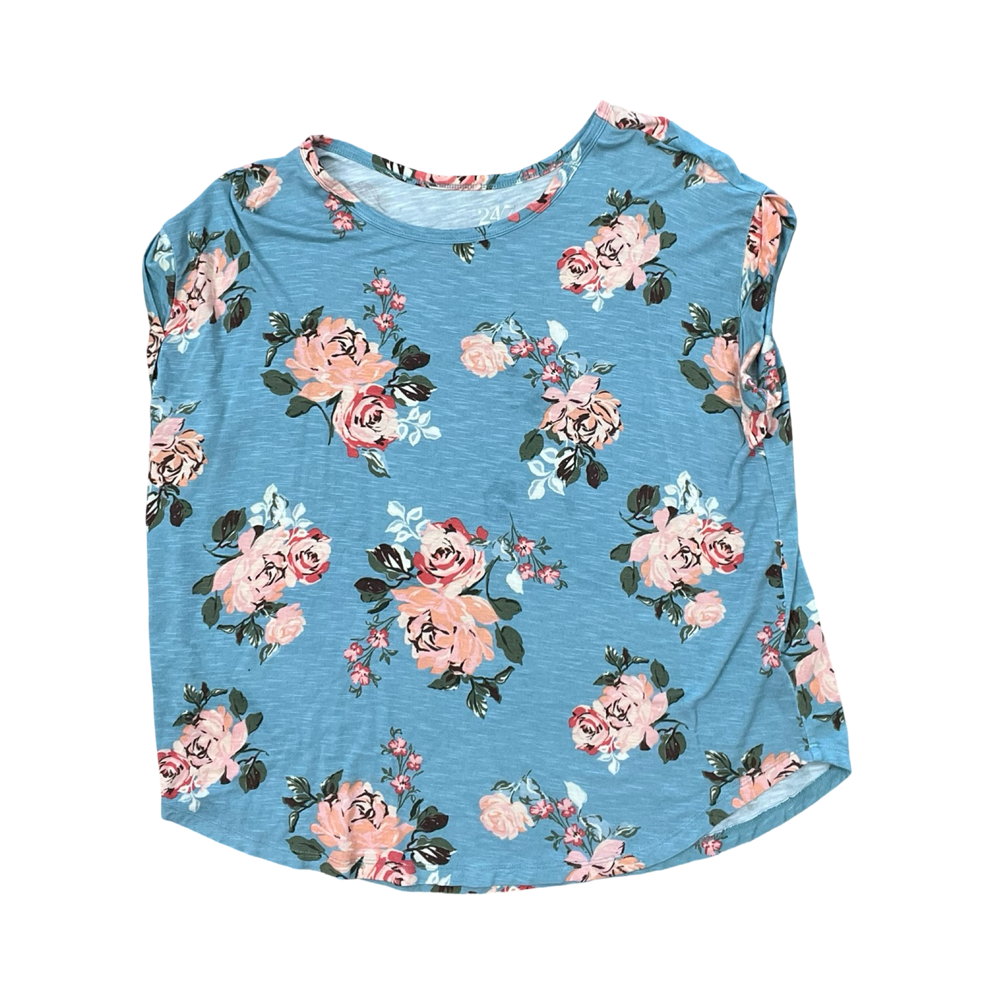 Top Ss By Maurices In Blue, Size:1X