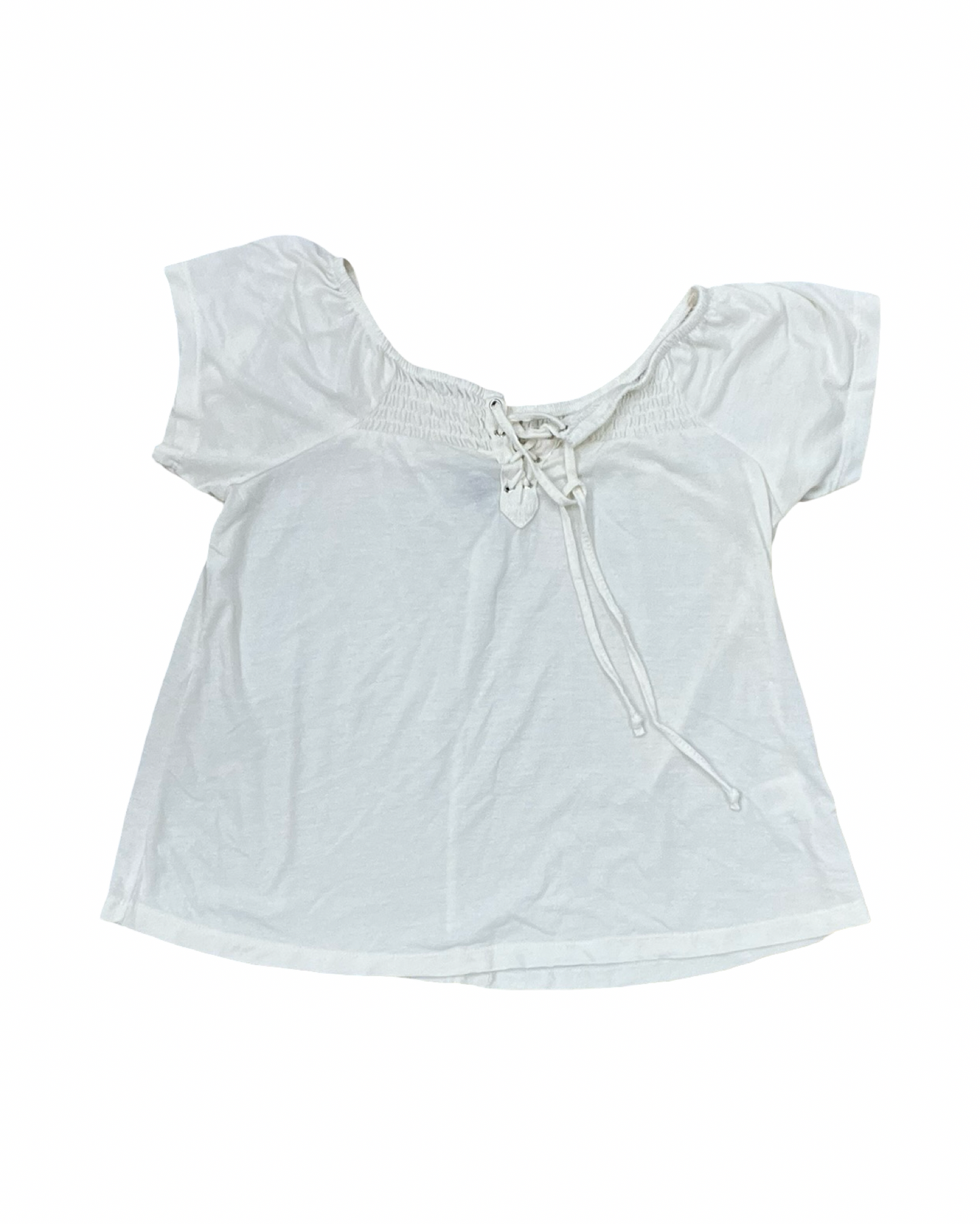 Top Ss By Almost Famous In White, Size:S