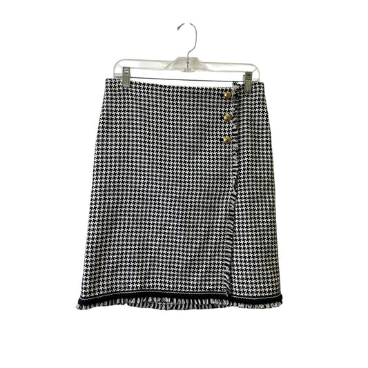 Skirt Maxi By Talbots In Black & White, Size:6P