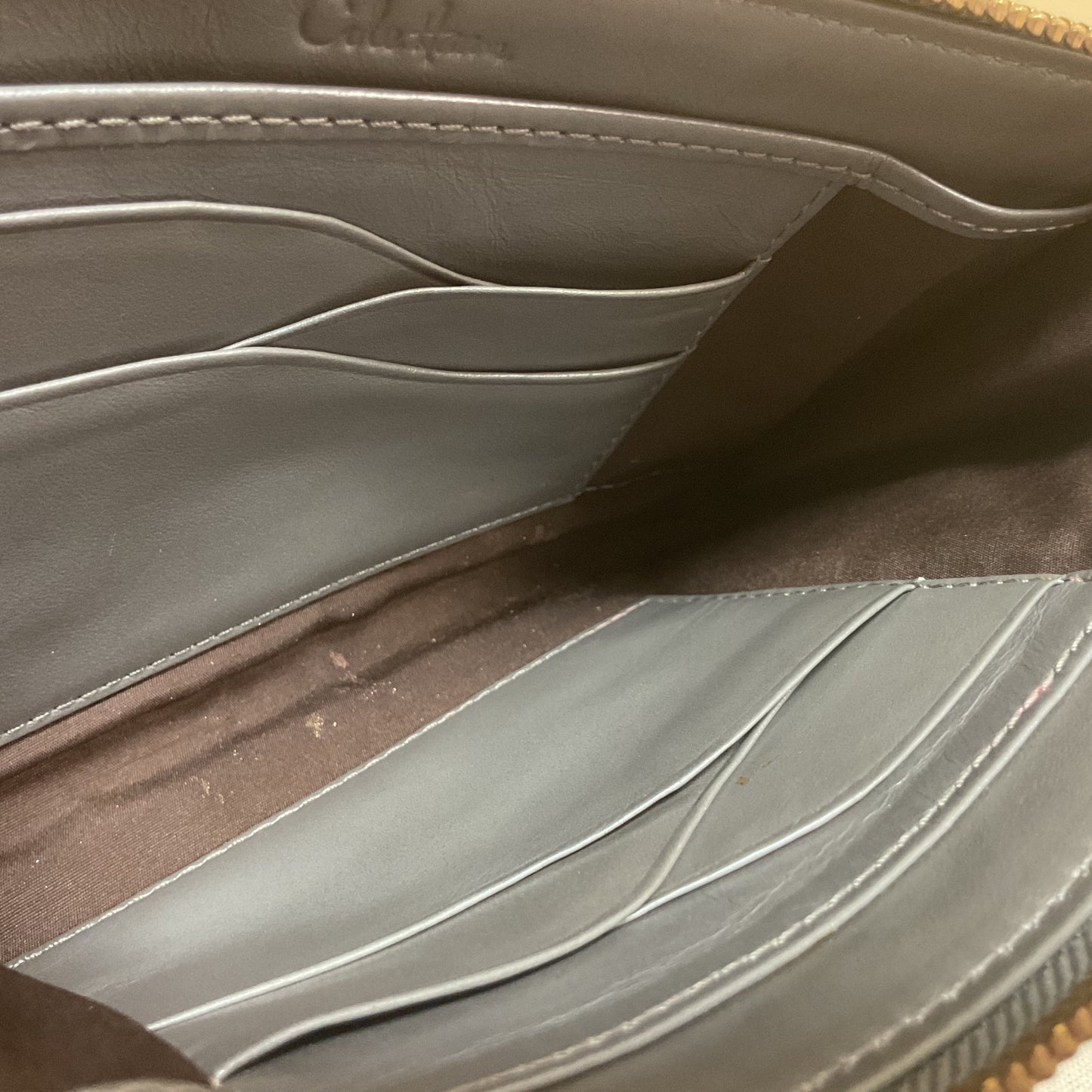 Wallet By Hobo Intl In Grey, Size:Medium