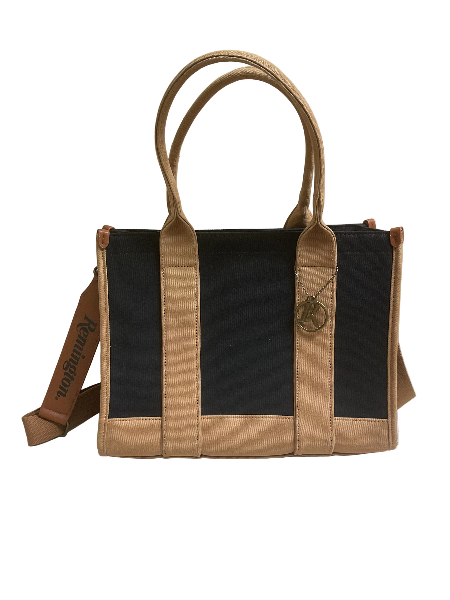 Tote By Clothes Mentor In Black & Brown, Size:Medium