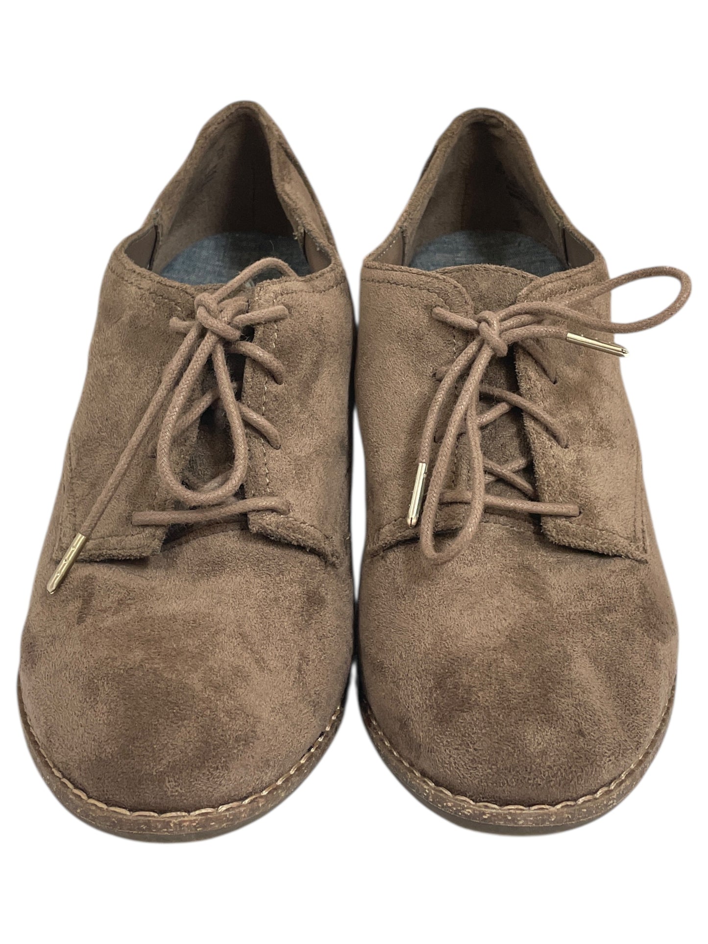 Shoes Heels Block By Dr Scholls In Taupe, Size:8