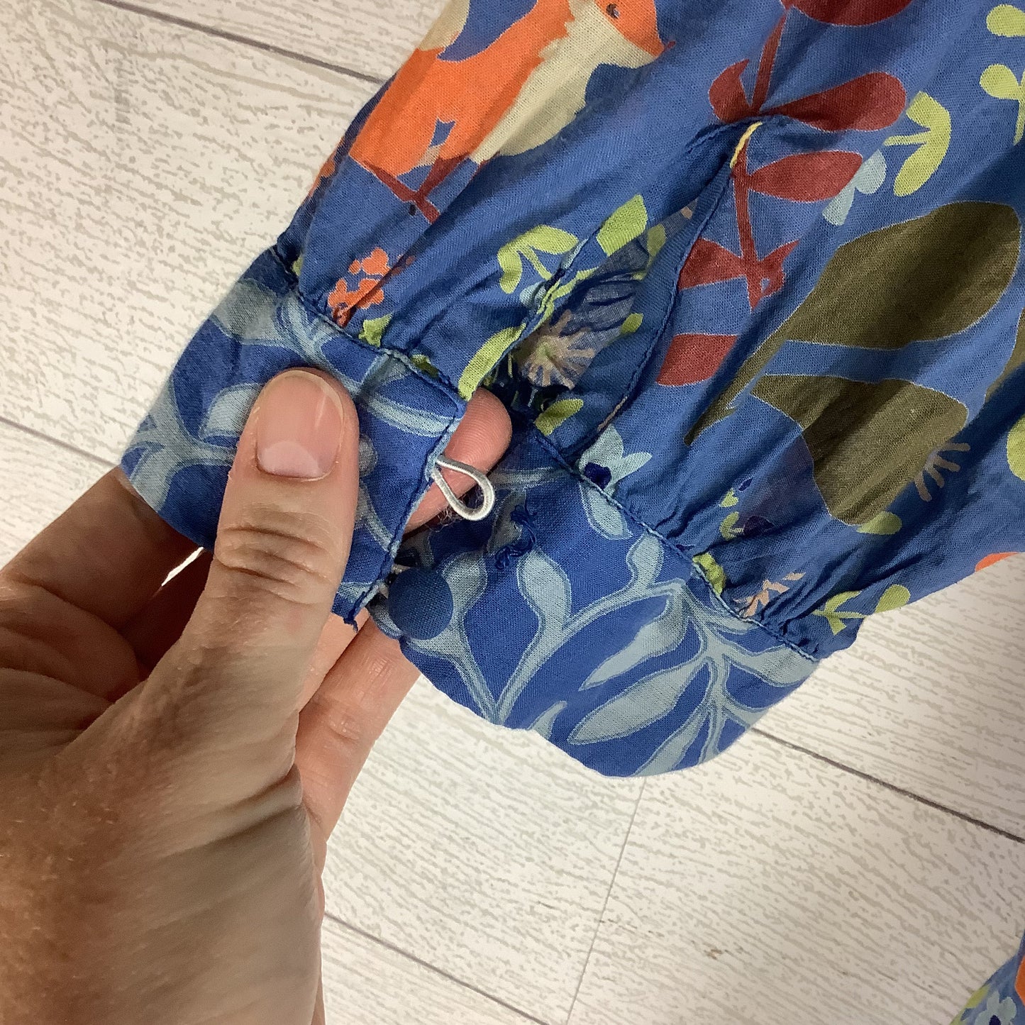 Dress Casual Midi By Cmc In Blue, Size: Xl