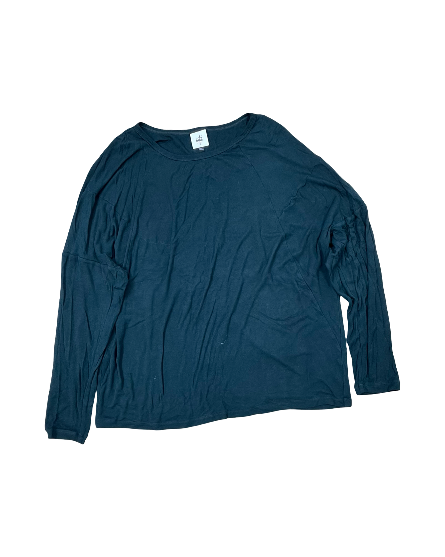 Top Ls Basic By Cabi In Green, Size:M