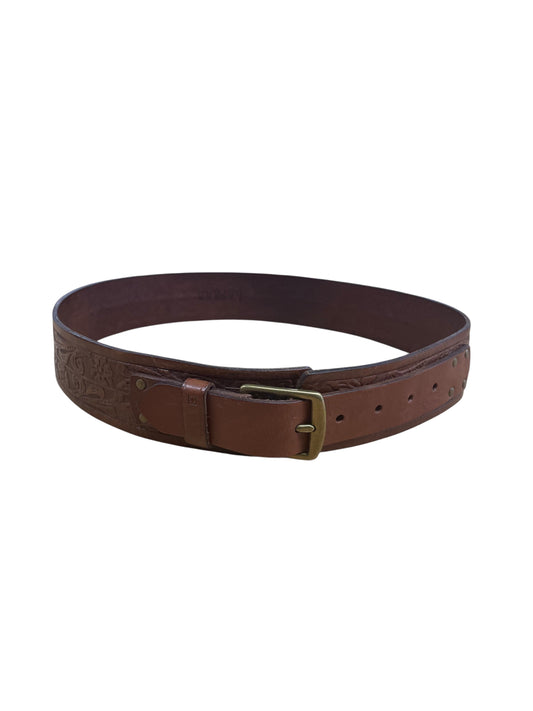 Belt Leather By Lauren By Ralph Lauren In Brown