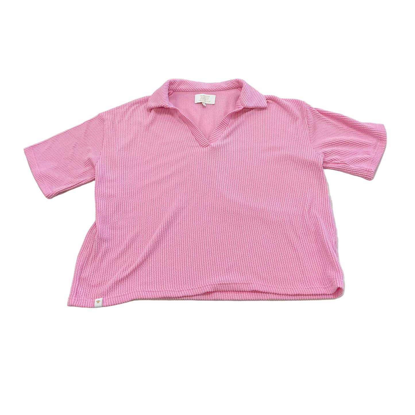 Top Ss By Simply Southern In Pink, Size:L