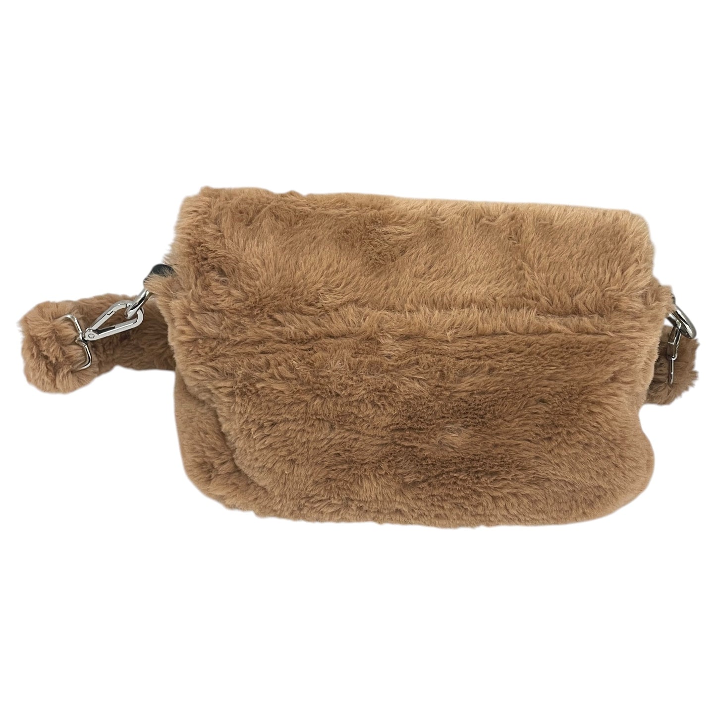 Handbag By Topshop In Brown, Size:Small