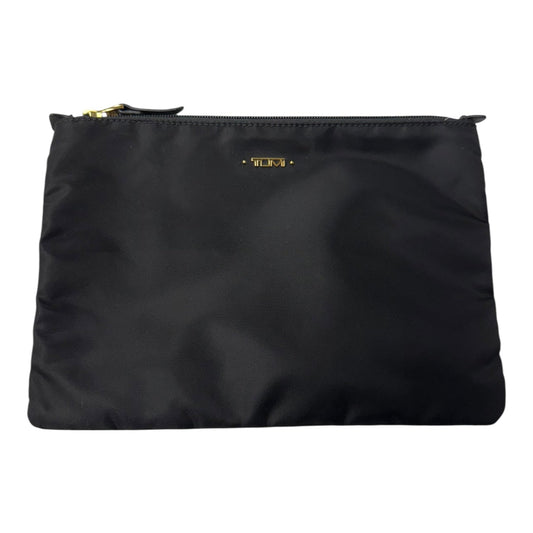 Makeup Bag Designer By Tumi In Black, Size:Medium