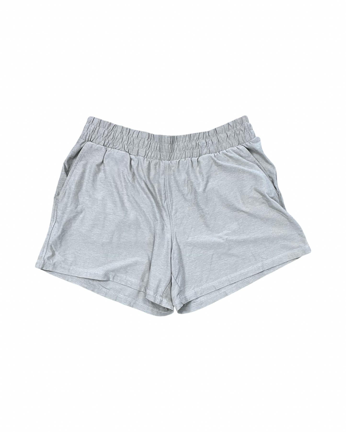 Athletic Shorts By Athletic Works In Tan, Size:L