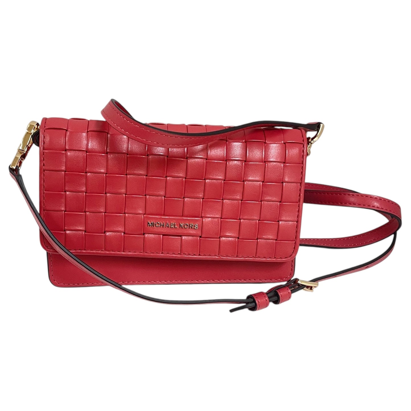 Crossbody Designer By Michael Kors In Pink, Size:Small