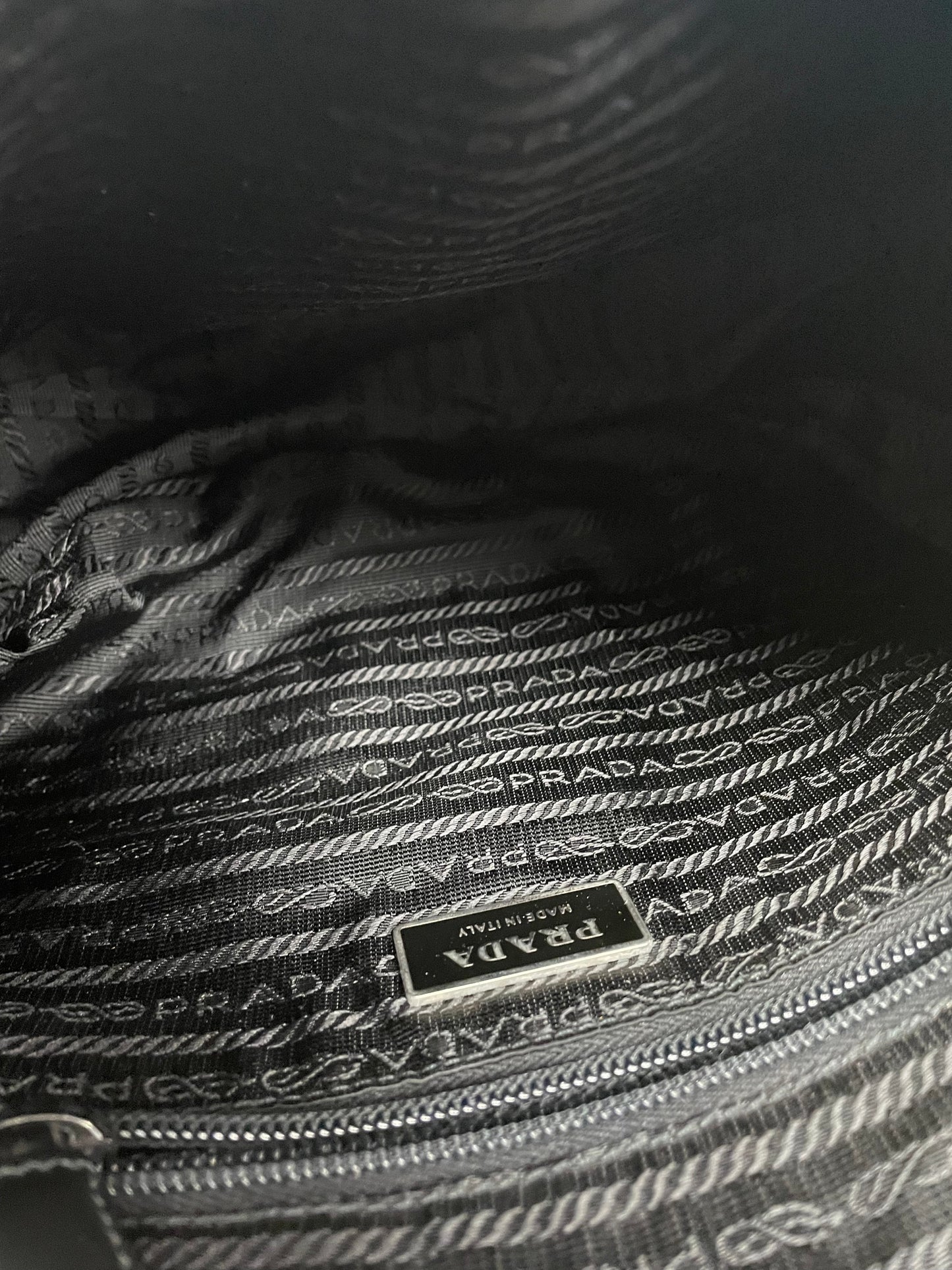 Crossbody Luxury Designer By Prada In Black, Size:Medium