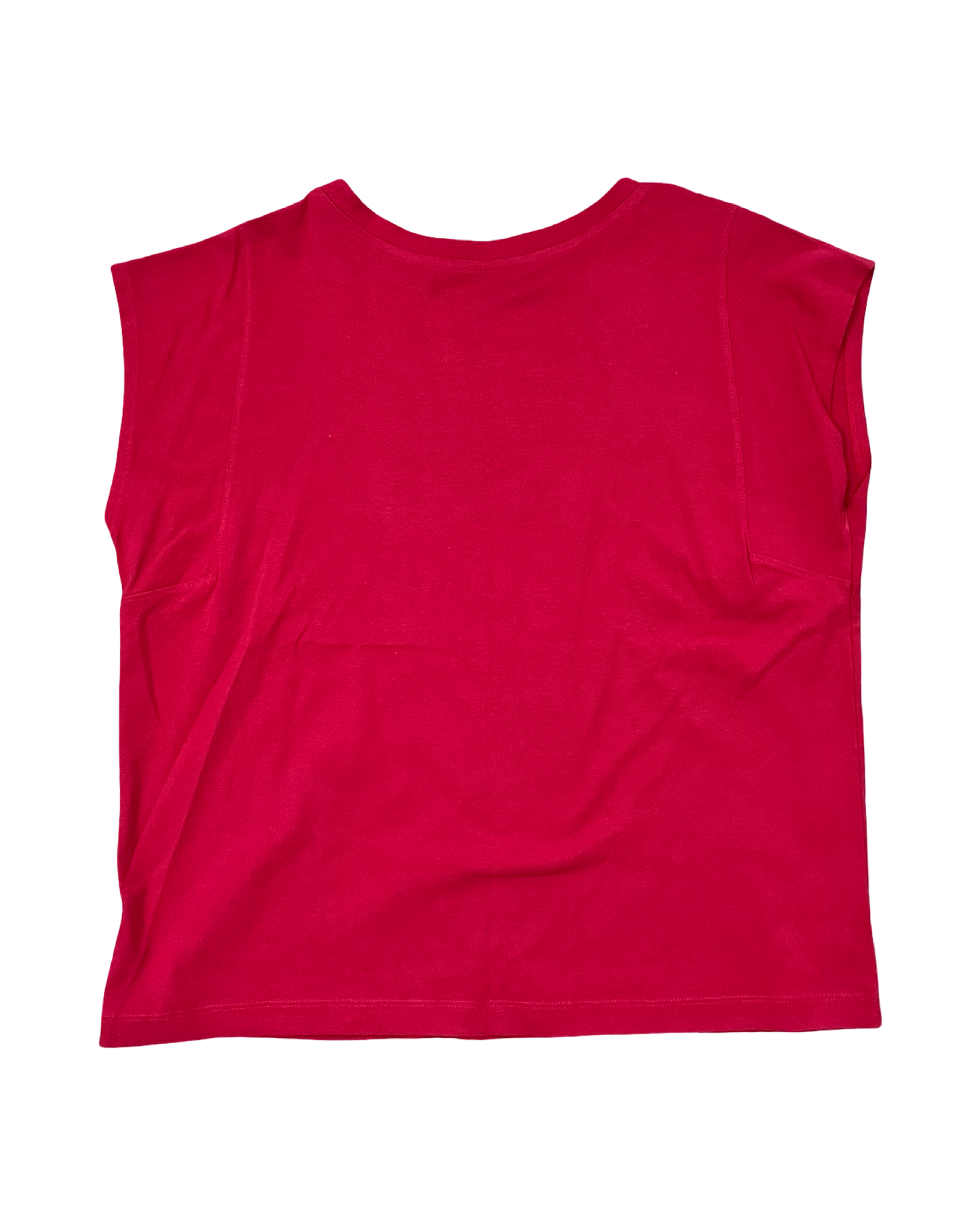 Top Sleeveless By Logg In Red, Size:M
