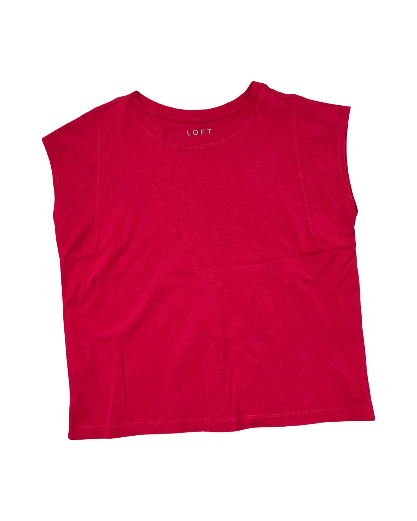 Top Sleeveless By Logg In Red, Size:M