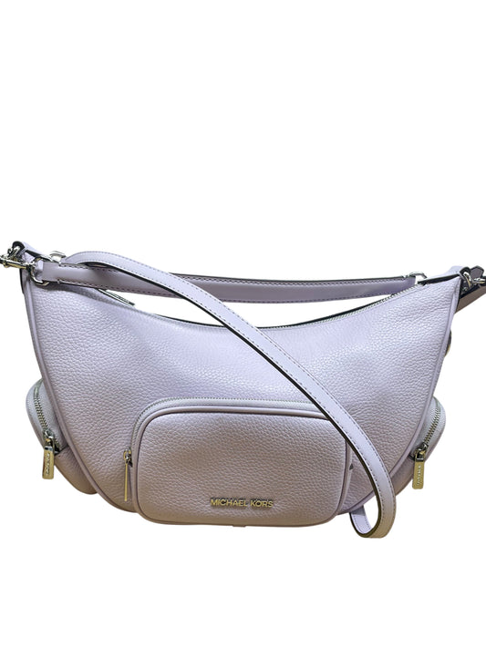 Handbag Designer By Michael Kors In Purple, Size:Medium