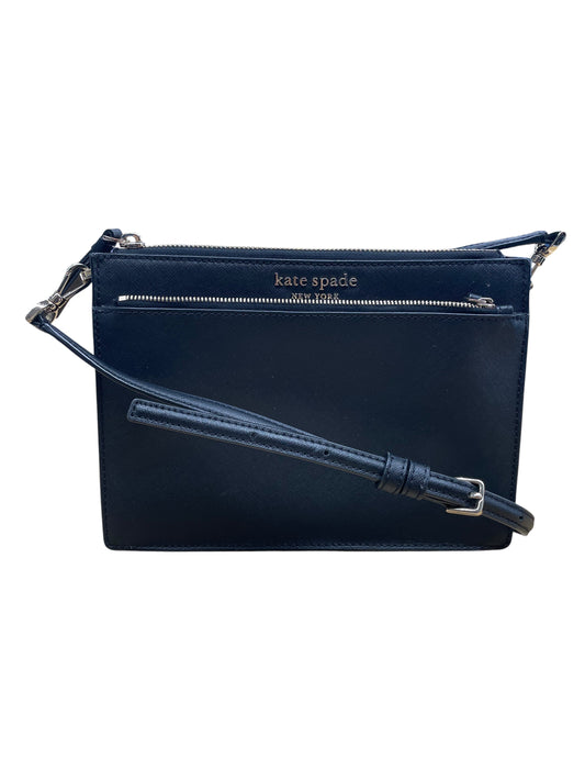 Crossbody Designer By Kate Spade In Black, Size:Small