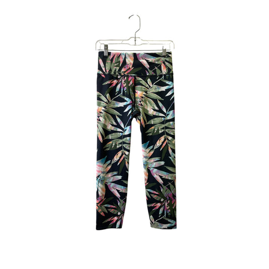 Athletic Capris By Joy Lab In Floral Print, Size:S