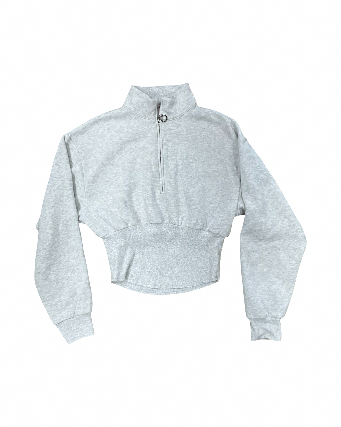 Sweatshirt Collar By Victorias Secret In Grey, Size:M