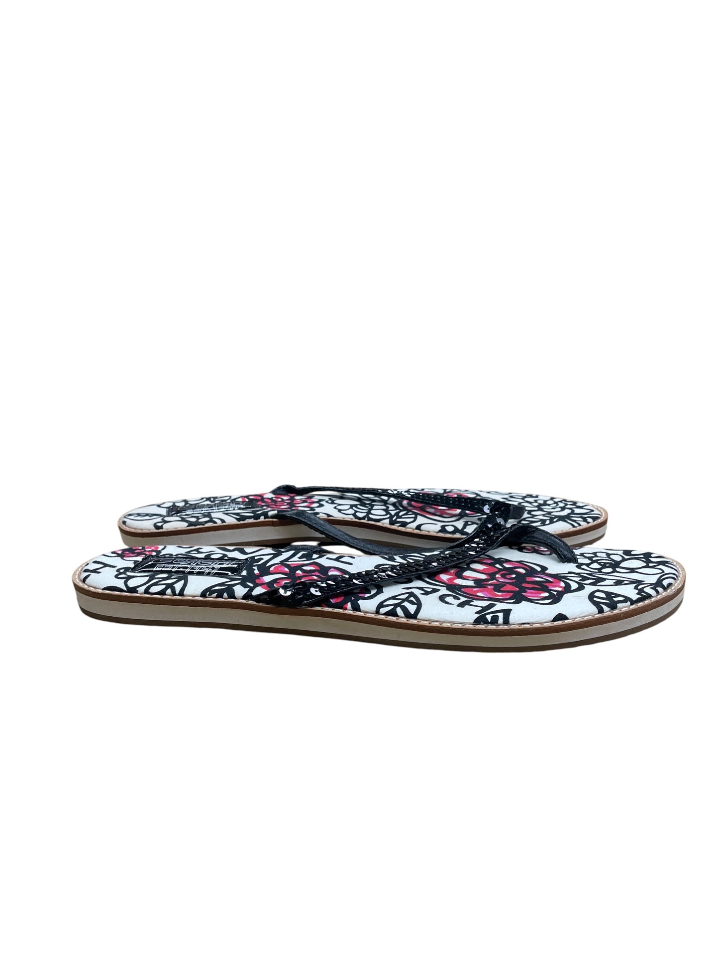 Sandals Designer By Coach In Black, Size:10