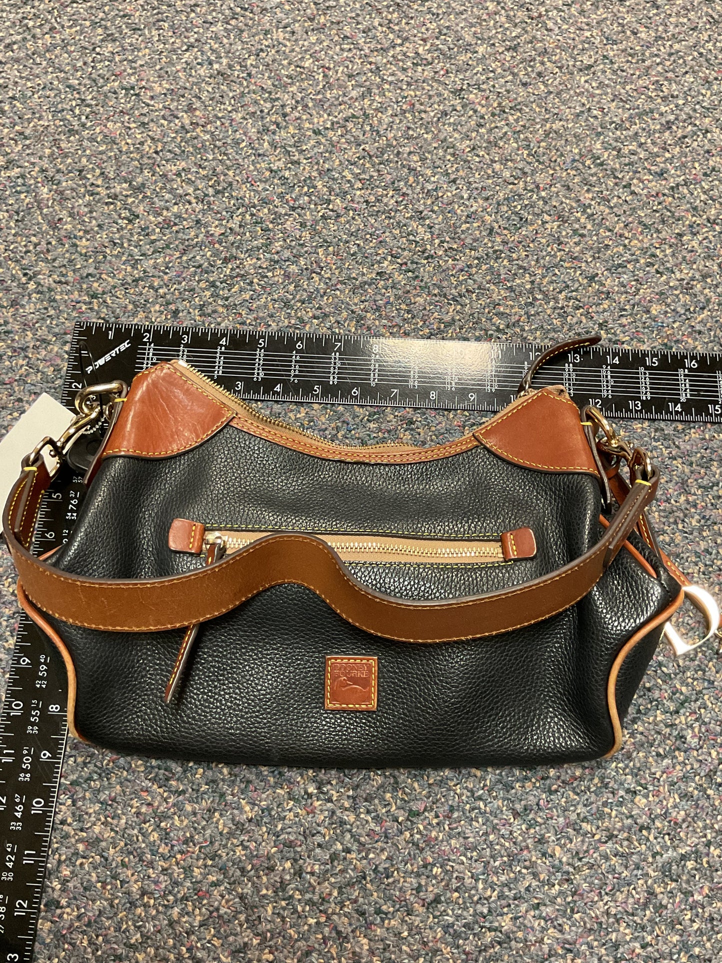 Handbag Designer By Dooney And Bourke In Black, Size:Medium