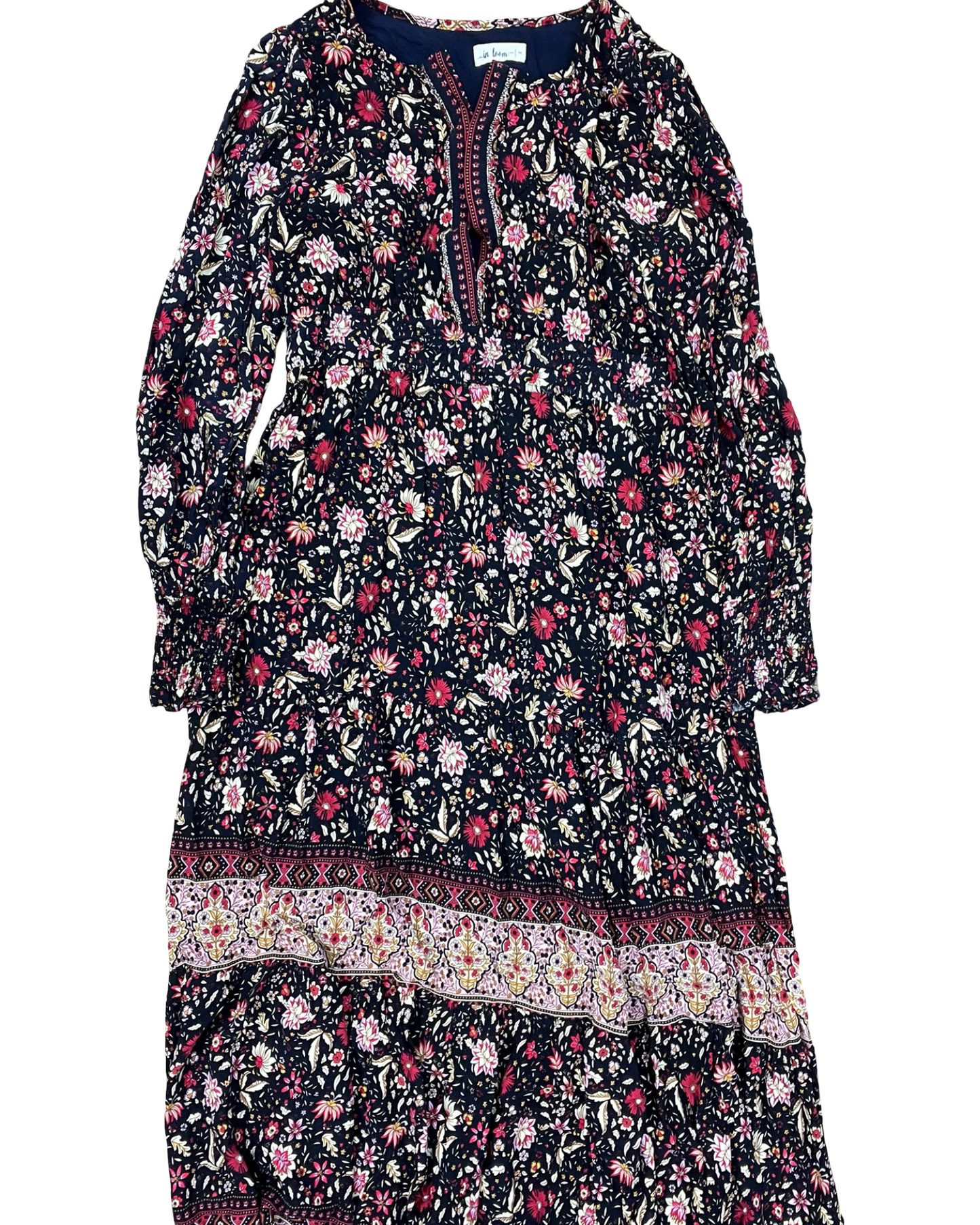 Dress Casual Maxi By In Loom In Black, Size:M