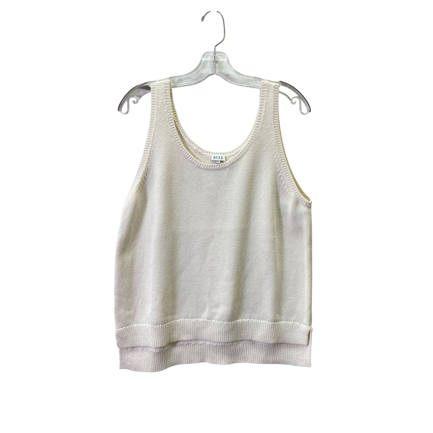 Vest Sweater By Kule In Cream, Size:Xl