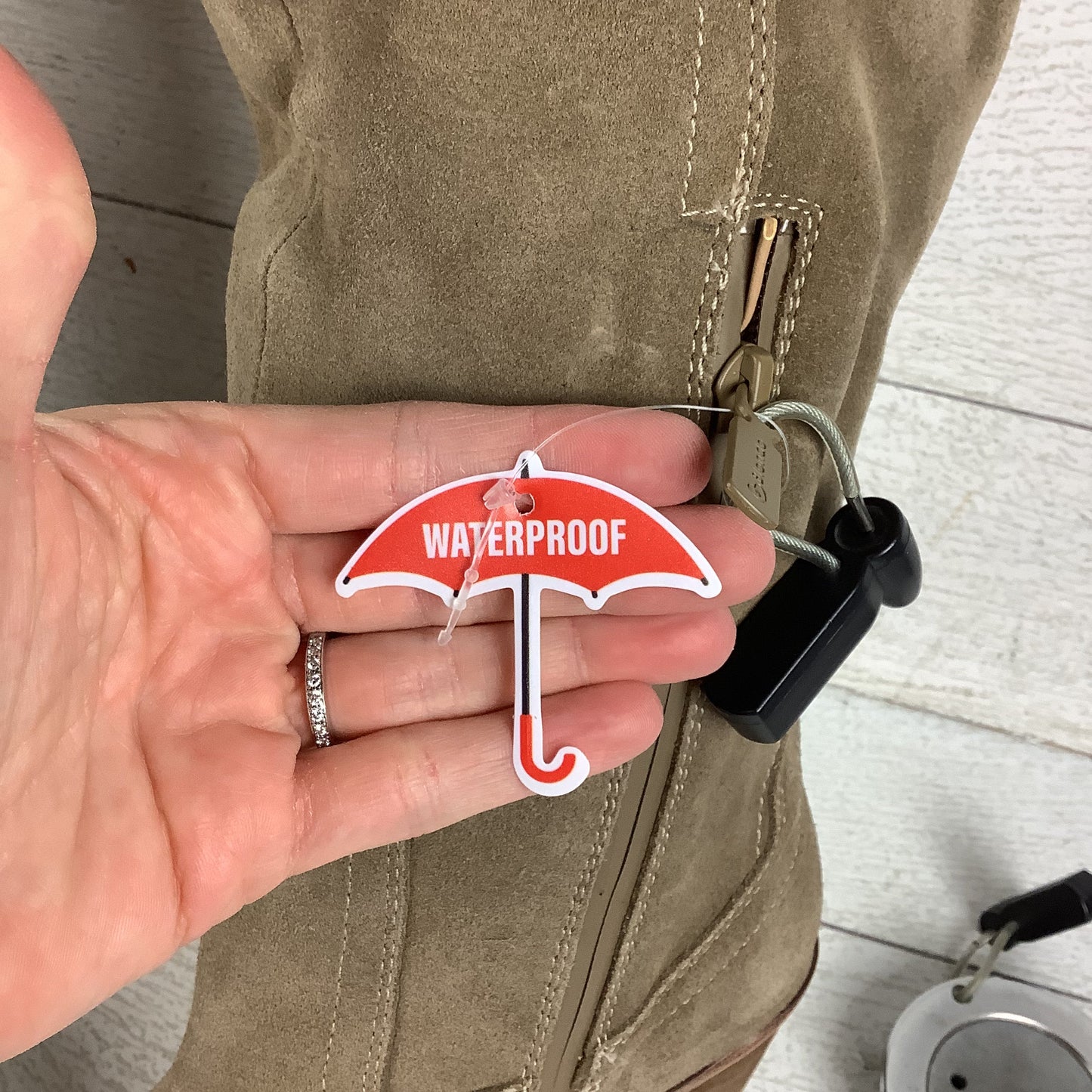 Boots Knee Heels By Blondo In Taupe, Size: 7.5