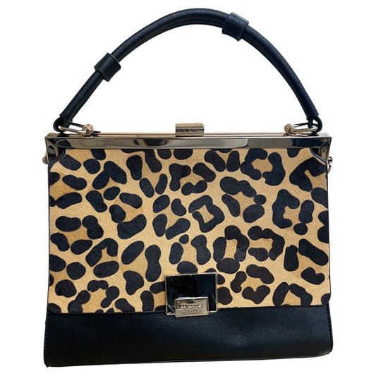 Handbag Leather By Dune London In Animal Print, Size:Small