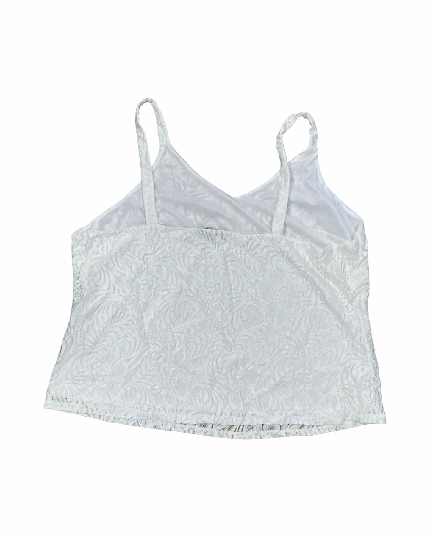 Top Sleeveless By Kate & Mallory In White, Size:3X