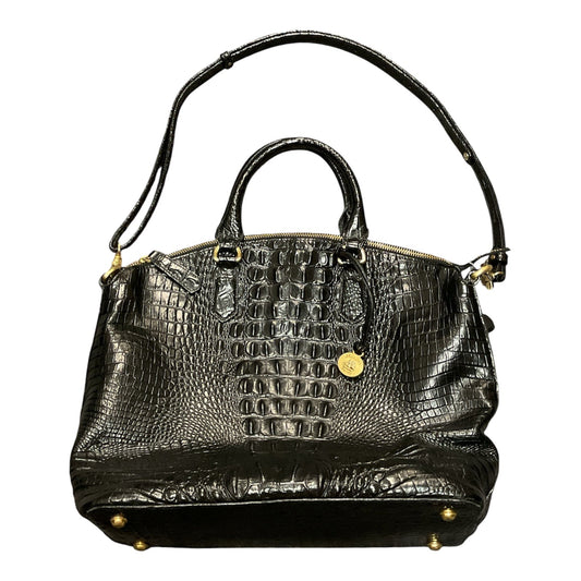 Handbag Designer By Brahmin In Black, Size:Medium