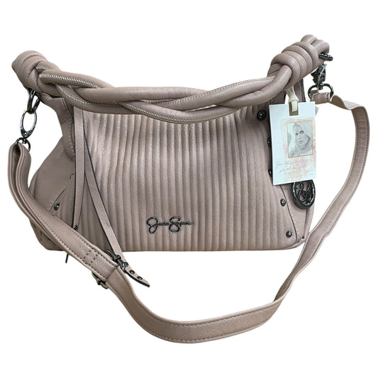 Handbag Leather By Jessica Simpson In Pink, Size:Small