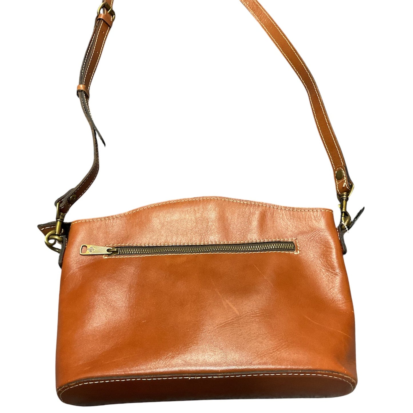 Crossbody Designer By Patricia Nash In Brown, Size:Medium