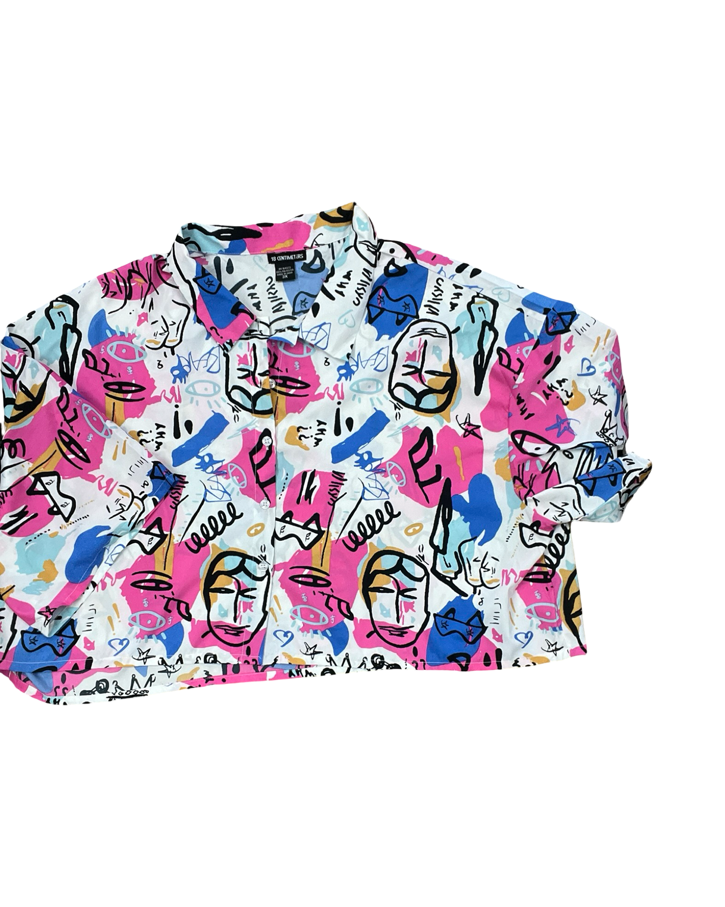 Blouse Ss By Clothes Mentor In Multi, Size:3X