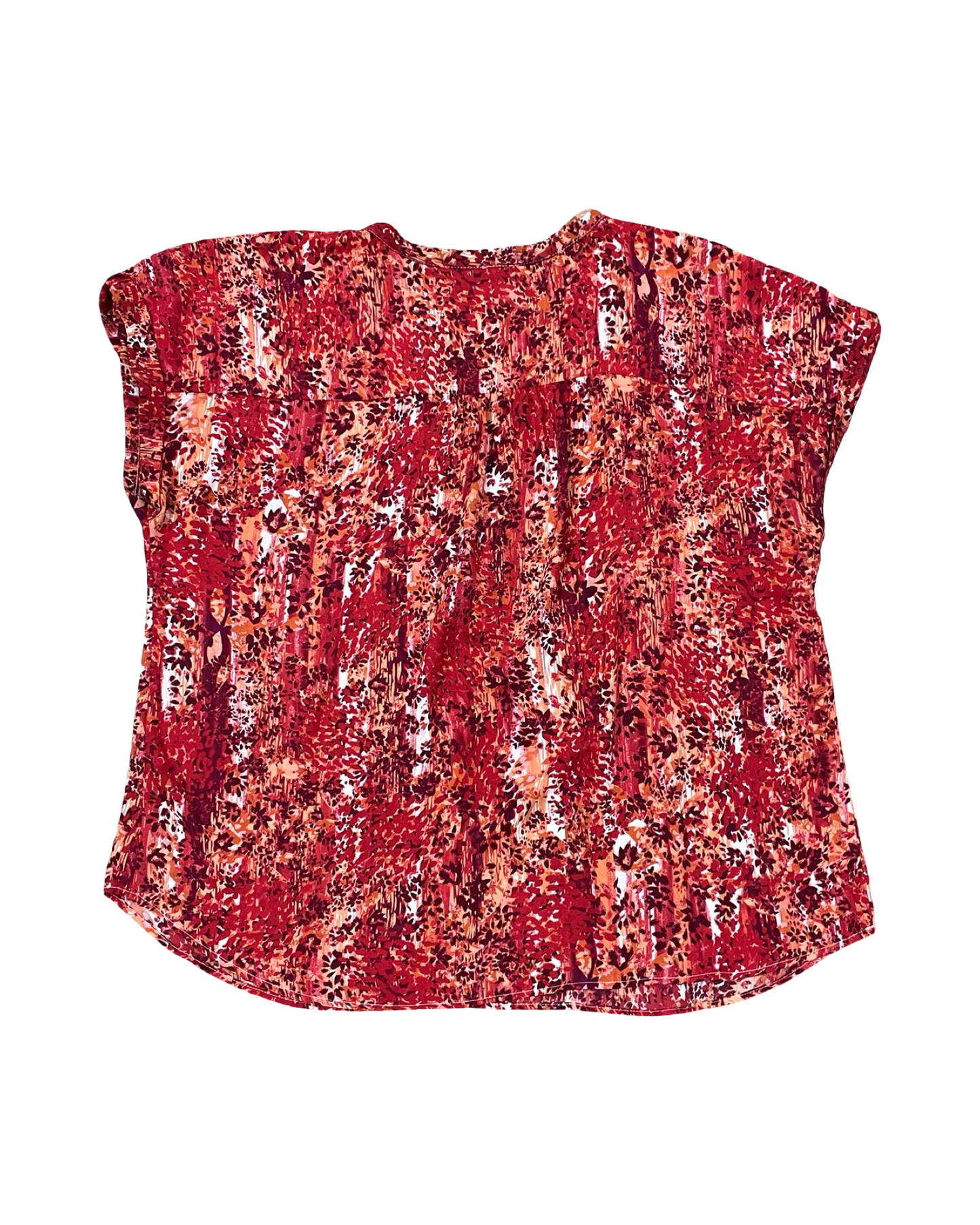 Top Ss By Clothes Mentor In Orange, Size:2X