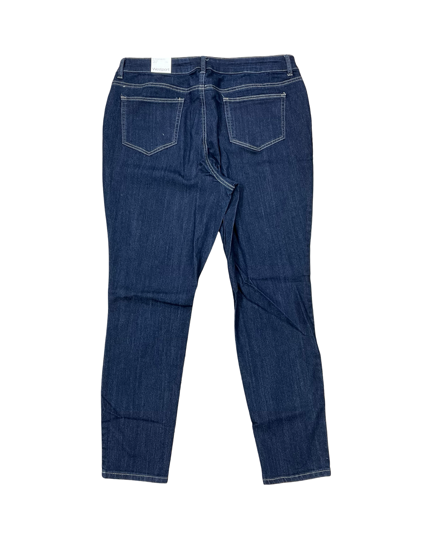 Jeans Skinny By Westport In Blue, Size:16