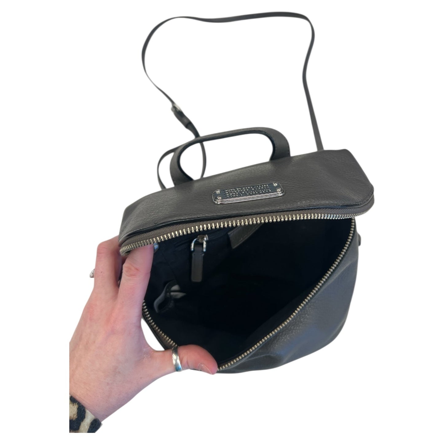 Crossbody Designer By Marc By Marc Jacobs In Grey, Size:Small