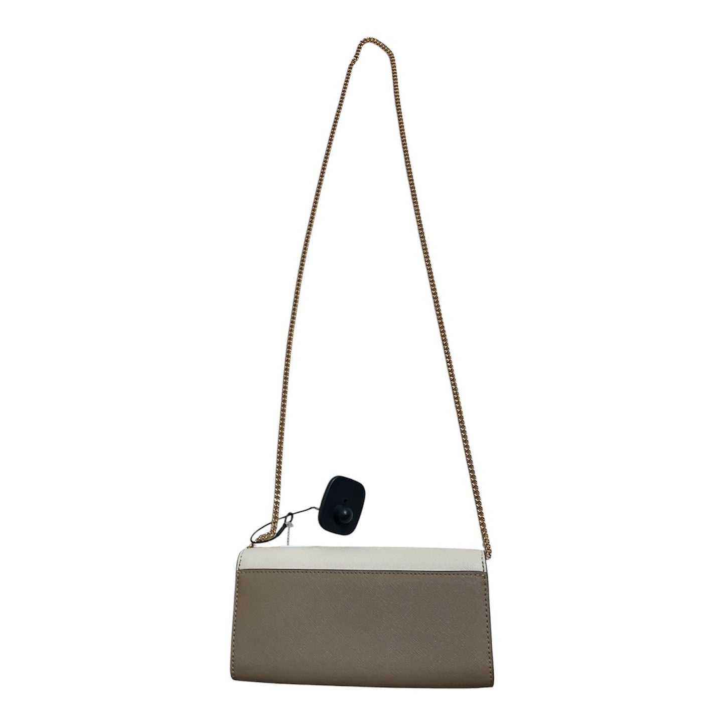 Crossbody Designer By Tory Burch In Brown & Cream, Size:Small