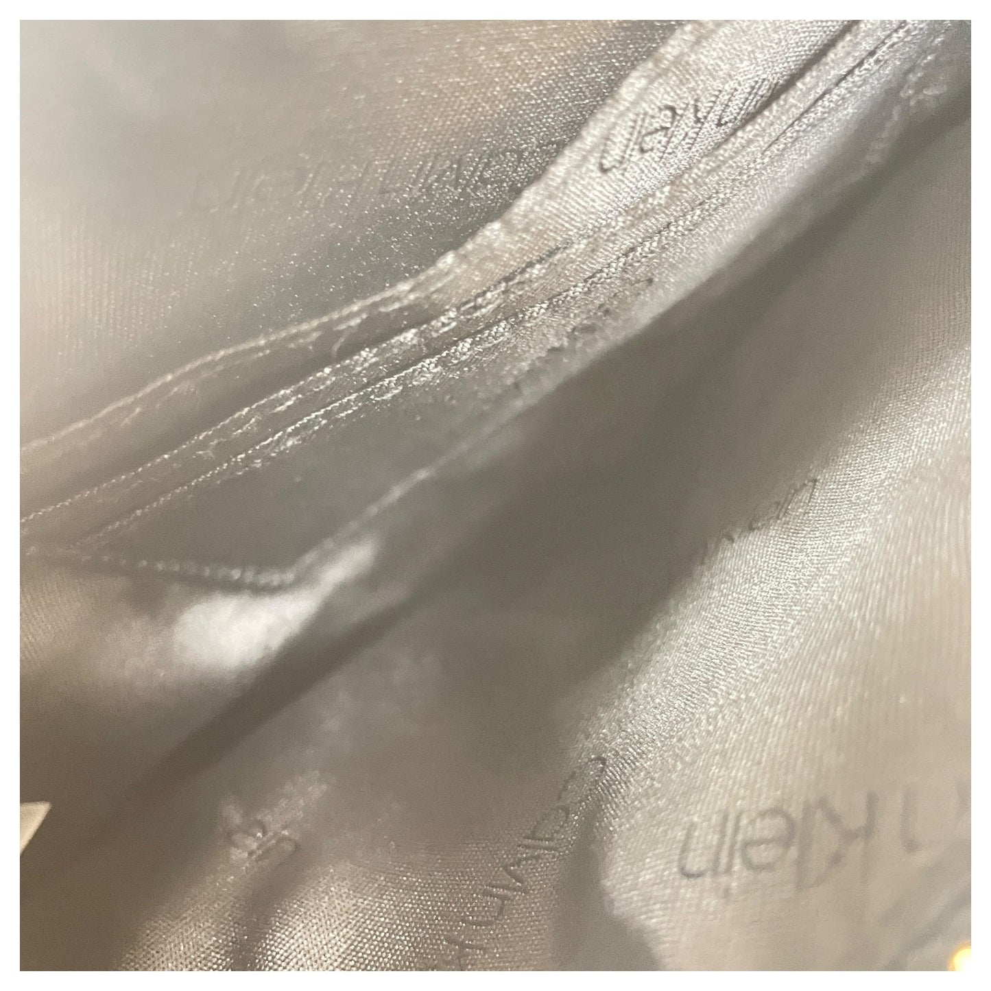 Wristlet By Calvin Klein In Black, Size:Medium